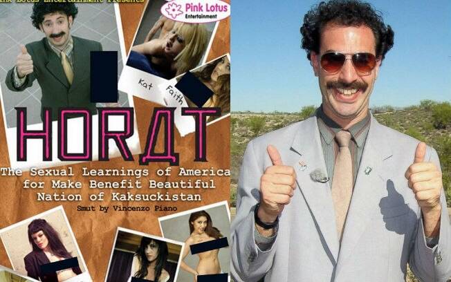 ''Horat'' é uma paródia pornô do filme ''Borat''