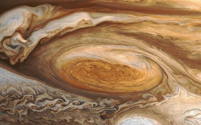 Grande Mancha Vermelha de Júpiter é mais complexa do que se pensava