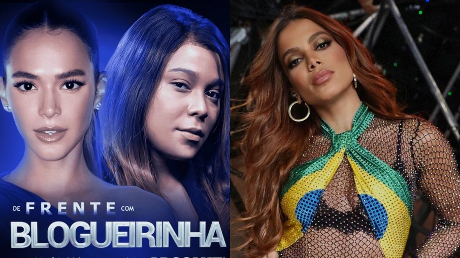Blogueirinha confirma Marquezine em programa e Anitta reage: 'De nada'