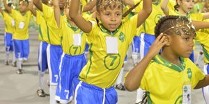 Desfile das Crianças abre o Carnaval no Sambódromo do Anhembi