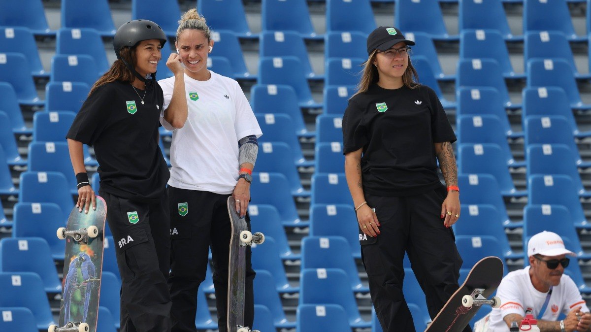 Pâmela e Gabi caíram na segunda bateria; Rayssa entra em ação na terceira