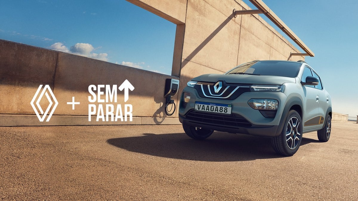 Carros da Renault começam a vir de série com a tag do Sem Parar