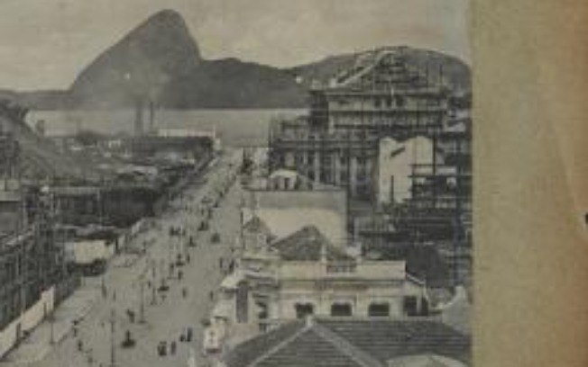 Rio de Janeiro, Avenida Central - 1900 Rio de Janeiro, Avenida Central - 1900