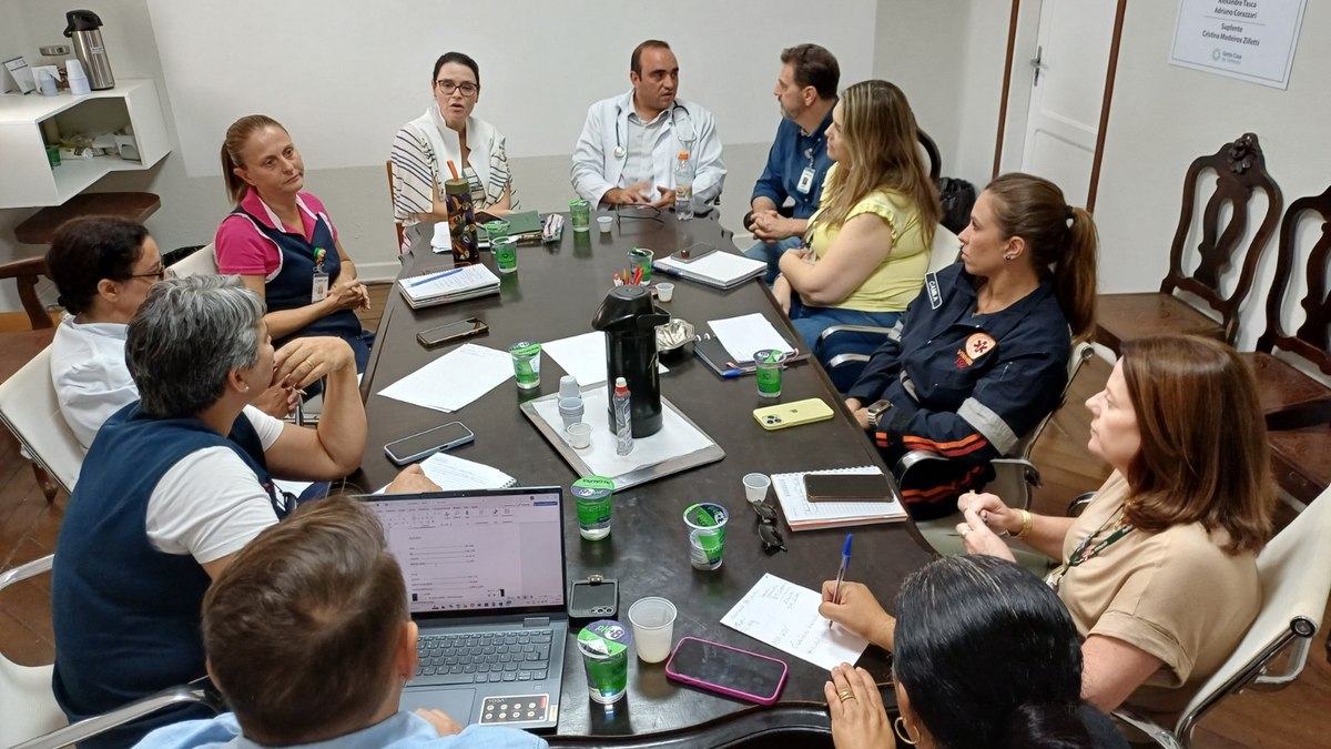 Encontro teve como foco o alinhamento dos fluxos de assistência, garantindo mais agilidade e eficiência no socorro aos pacientes