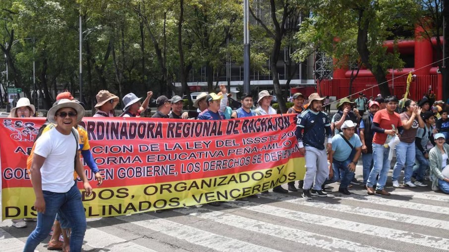 Manifestantes mexicanos podem atrapalhar o jogo de abertura da Copa do Mundo