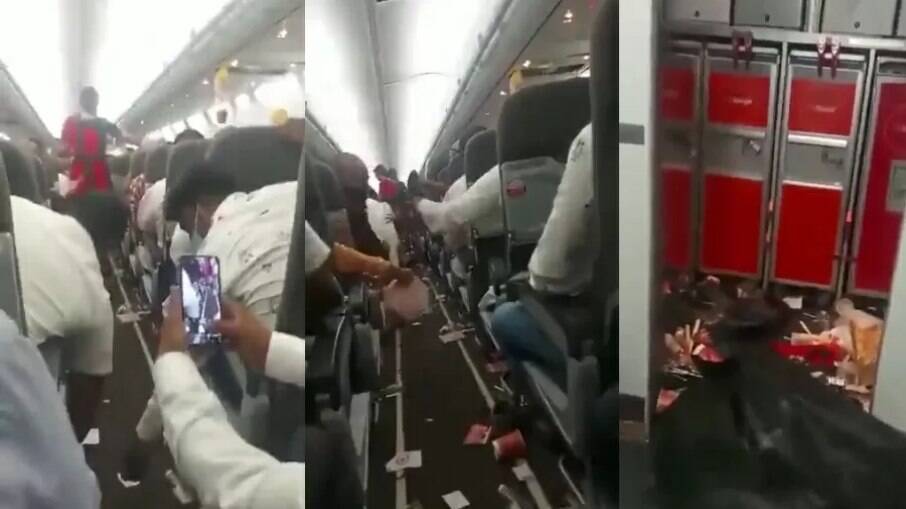 Onze pessoas presentes no voo tiveram ferimentos graves