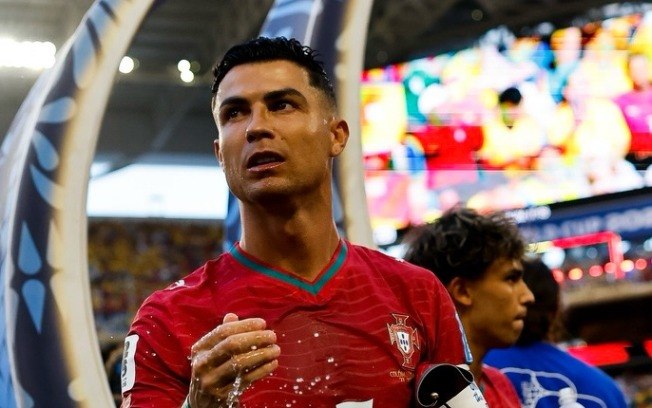 Cristiano Ronaldo, capitão de Portugal, durante a Copa do Mundo de 2026