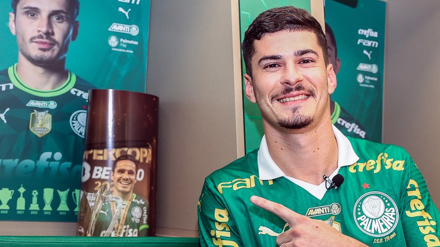 Rômulo é o novo reforço do Palmeiras