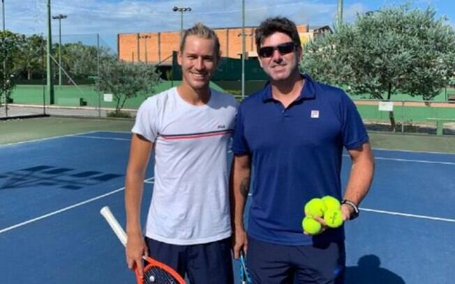 Rafael Matos é o novo integrante da ADK Tennis de Itajaí (SC) com treinador Franco Ferreiro
