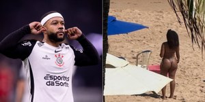 Depay é atacado após postar foto de mulher aleatória de biquíni