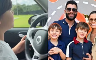 Aos 7, filho de Gusttavo Lima é visto dirigindo; o que diz a lei?