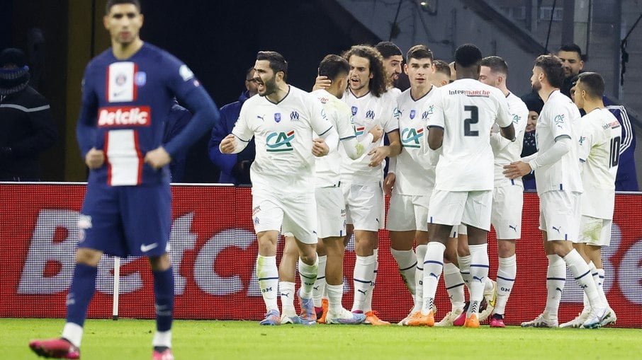 Olympique de Marseille está nas quartas de final da Copa da França