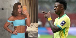 Virginia reage à derrota do Brasil em jogo com Vini Jr.: “Quero”