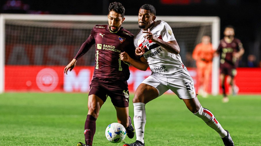 São Paulo perdeu para a LDU nos dois jogos
