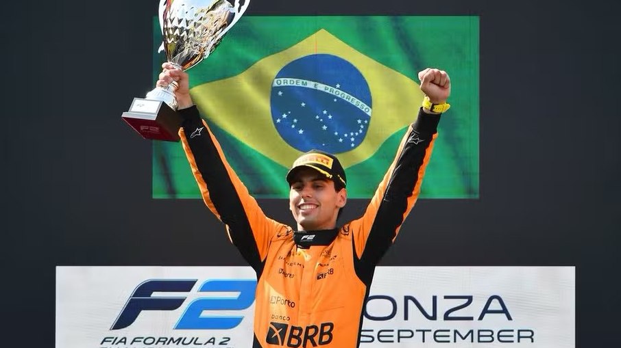 Gabriel Bortoleto foi campeão na F2 e na F3