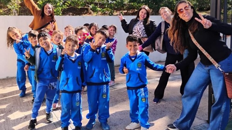 Alunos de Louveira visitam a Fábrica das Infâncias em Jundiaí