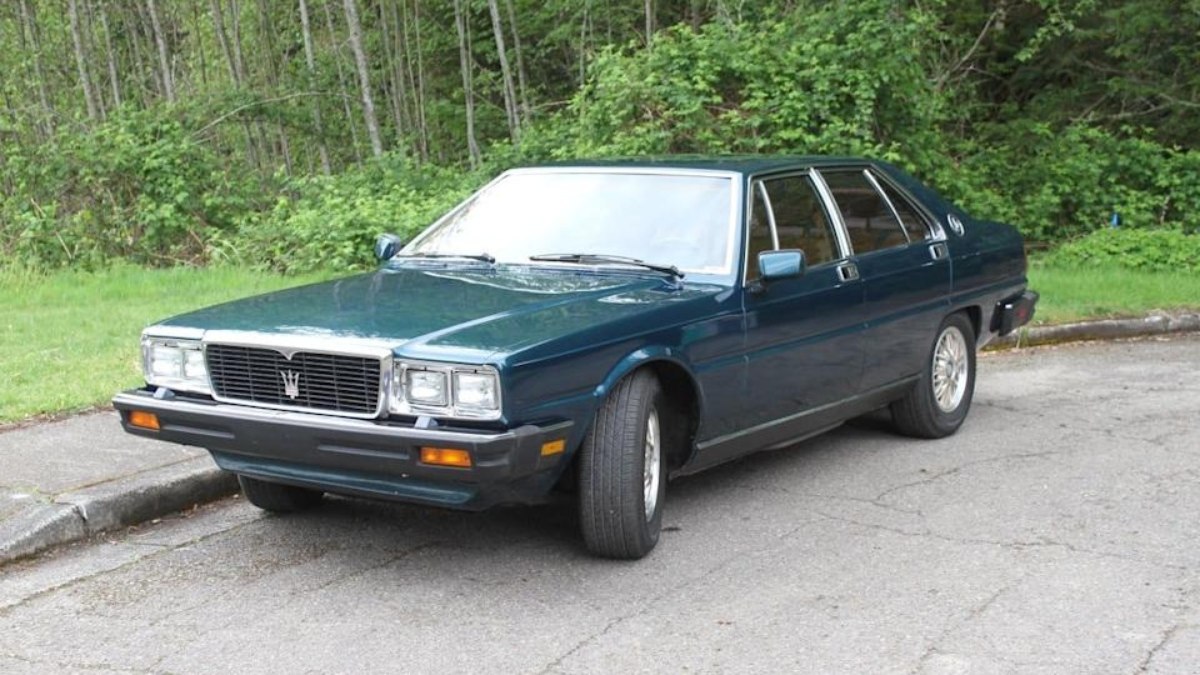 1980 Maserati Quattroporte Series III 1980 Maserati Quattroporte Series III