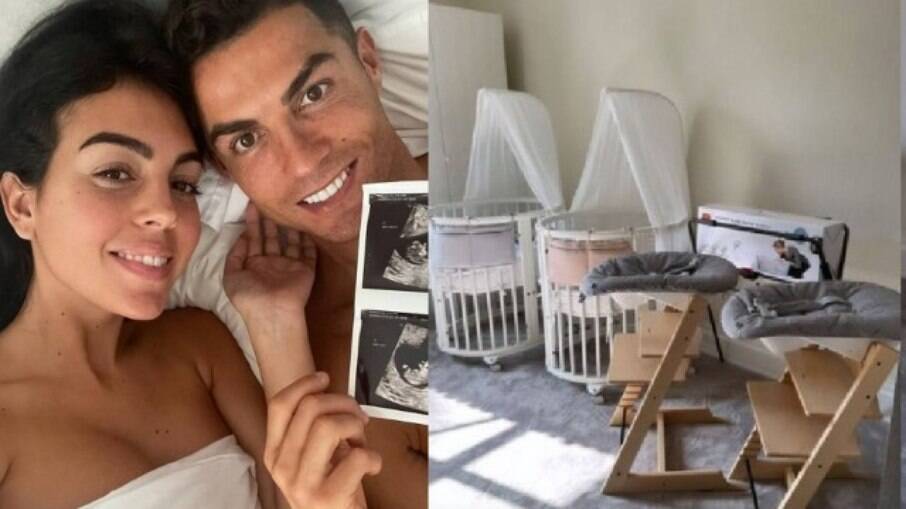 Mulher de Cristiano Ronaldo mostrou quarto do filho há um mês