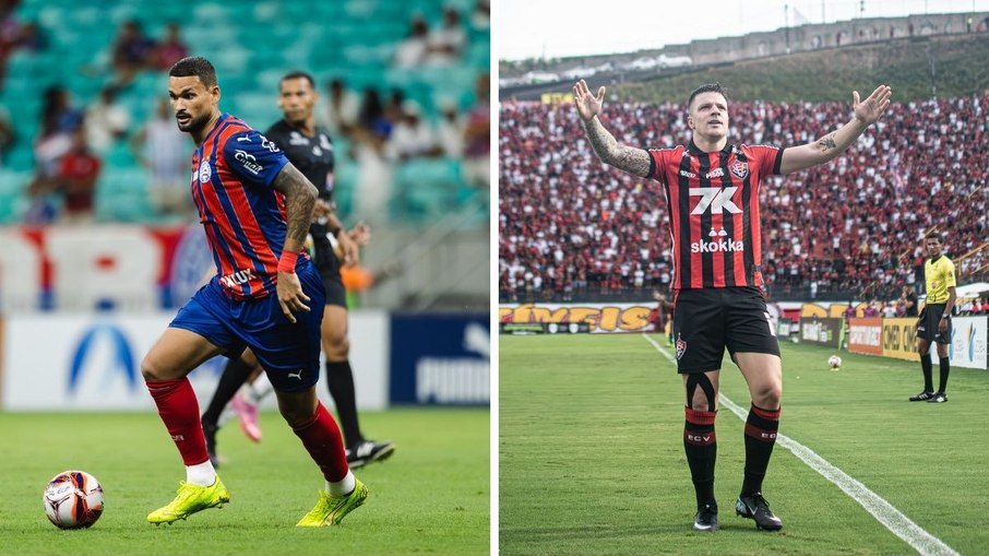Willian José e Renato Kayser são as esperanças de gols de Bahia e Vitória, respectivamente