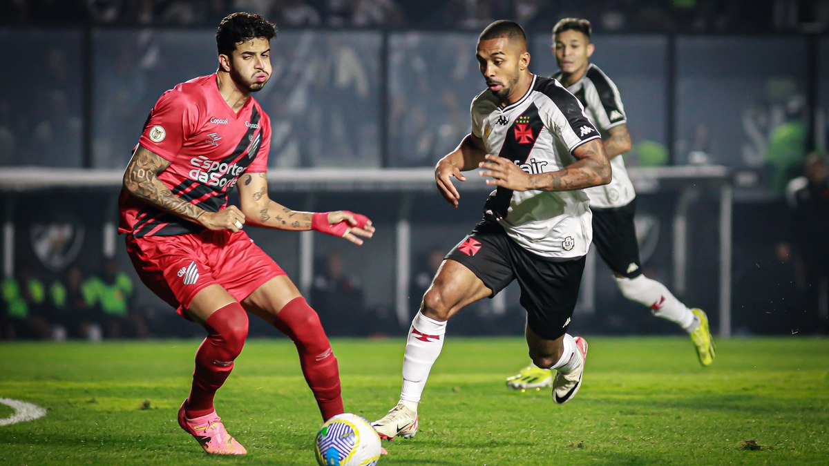 Vasco e Athletico lutam por uma vaga na próxima fase da Copa do Brasil