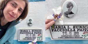 Túmulo de Eunice Paiva é novo ponto de visitação em SP