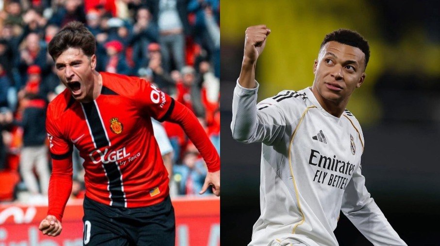 Pablo Torre e Mbappé são destaques de Mallorca e Real Madrid