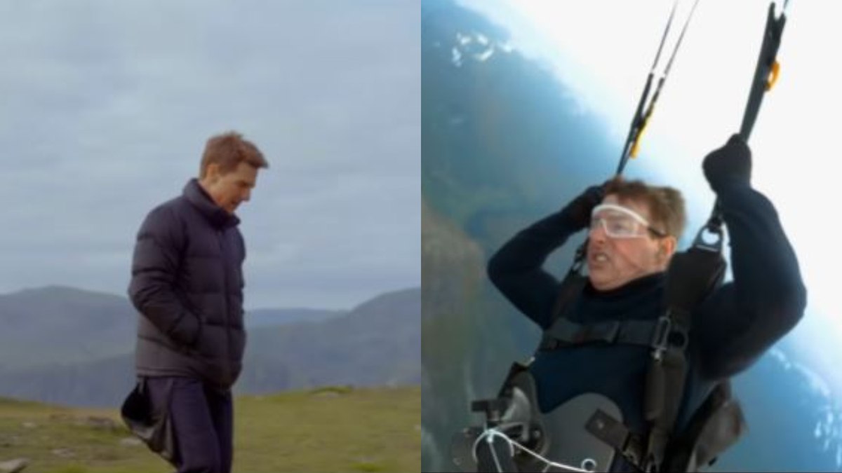 Tom Cruise takes a chance on one of the most extreme sports in filming