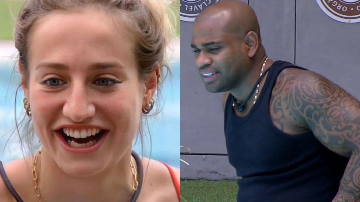 BBB 23: Bruna fica chocada com volume de Cezar Black: 'Inacreditável'