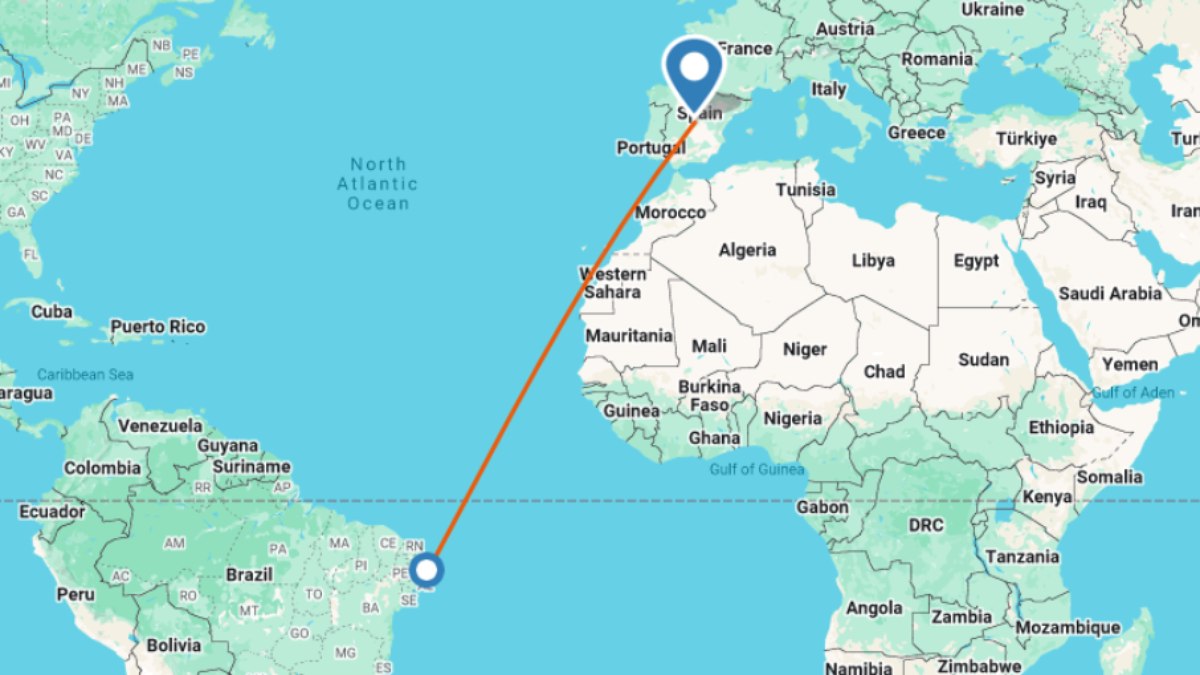 Voo inaugural entre Recife e Madri tem falha técnica