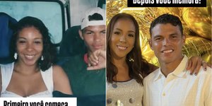 Belle Silva mostra antes e depois de 21 anos com Thiago Silva