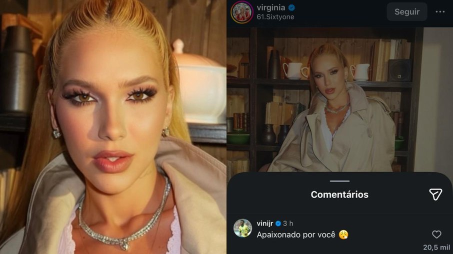 Entre rumores e declarações, Vini Jr. e Virginia movimentam redes