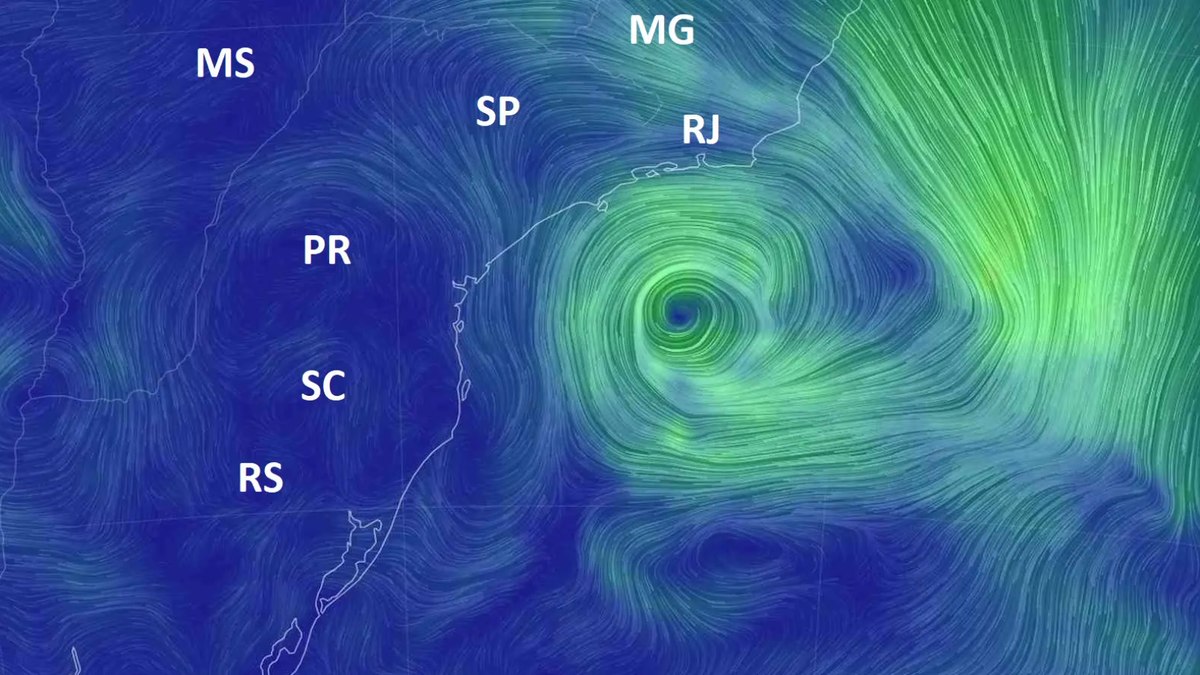 Ciclone Ameaça Litoral! Chuvas Torrenciais e Alerta Máximo no Sudeste