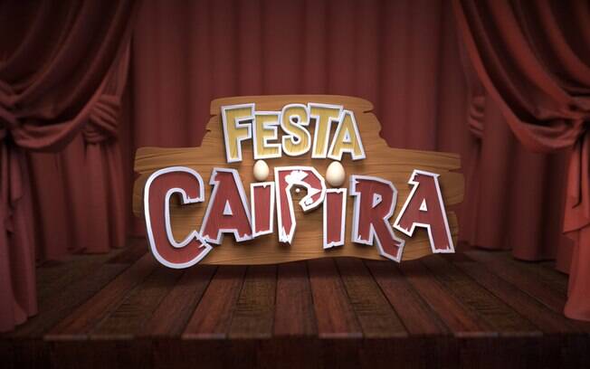 Logomarca do programa Festa Caipira