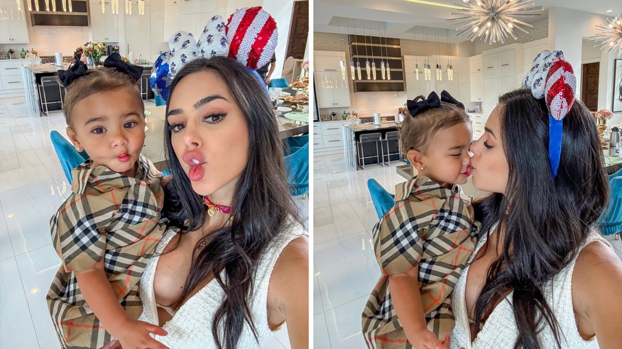 Bruna Biancardi encanta web com novas fotos de Mavie em Orlando Bruna Biancardi encanta web com novas fotos de Mavie em Orlando