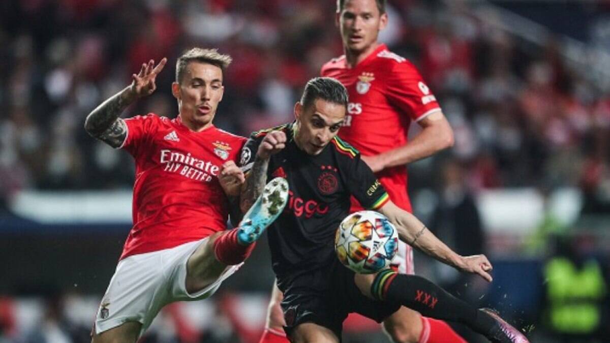 Benfica e Ajax fazem jogão e empatam pela Champions League