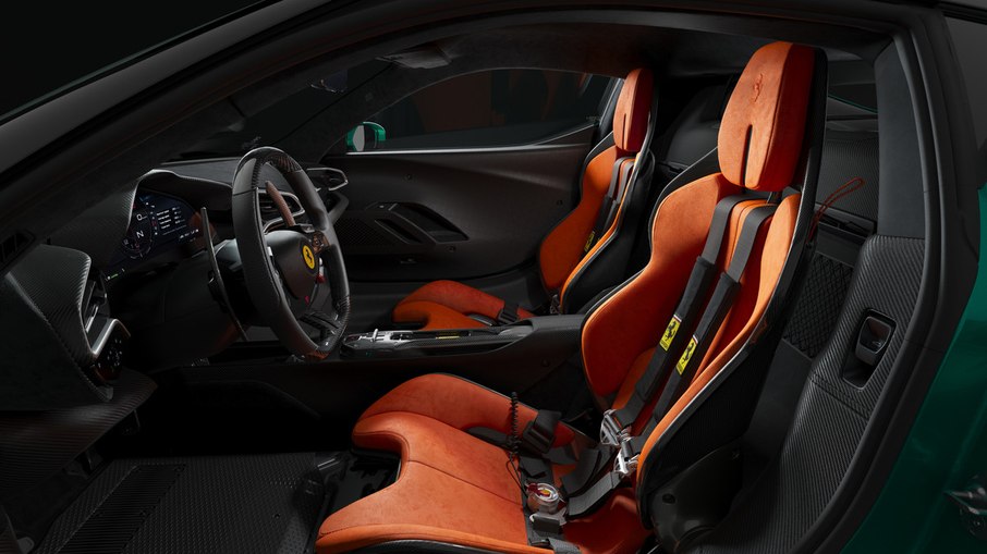Interior da nova Ferrari 296 Speciale Interior da nova Ferrari 296 Speciale