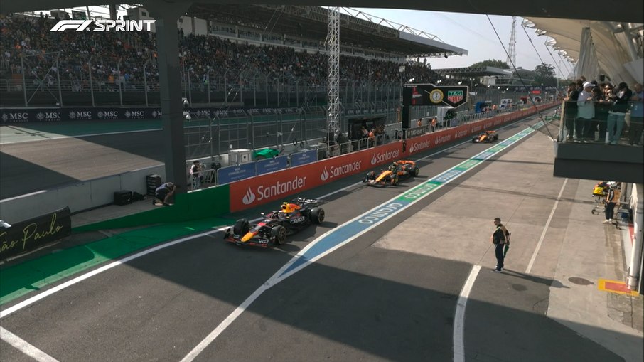 Classificação para o último sprint da Fórmula 1 em São Paulo