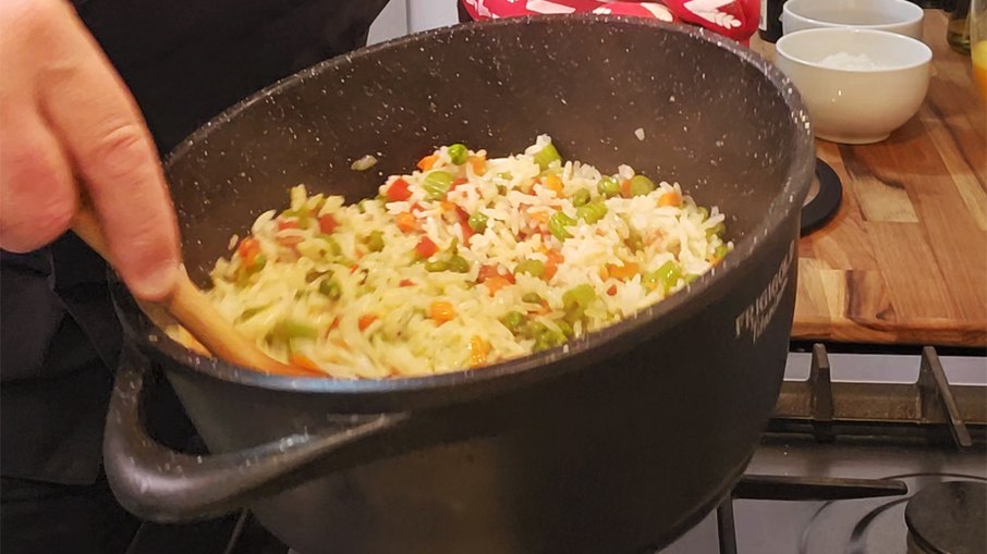 Arroz à grega