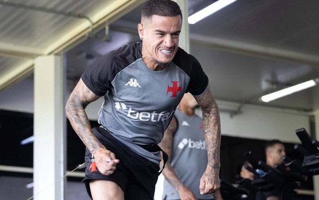 Coutinho nos tempos em que defendia as cores do Vasco da Gama
