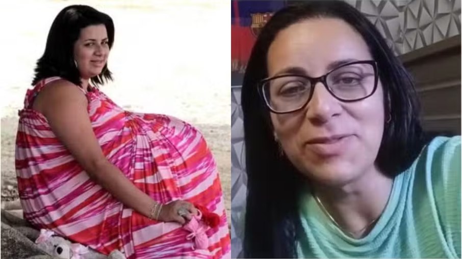 Maria Verônica: antes e depois