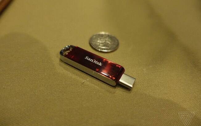 Pendrive apresentado pela SanDisk é o menor dispositivo que suporta 1TB de memória