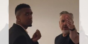 Diretor do Flamengo é flagrado com empresário de Luiz Henrique
