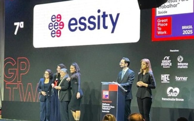 Essity é reconhecida mais uma vez entre as melhores empresas para se trabalhar no setor de saúde no Brasil