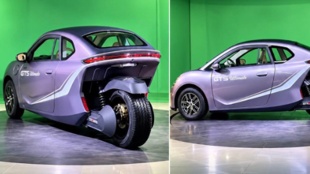 Triciclo elétrico tem autonomia de 240 km e custará R$ 22 mil