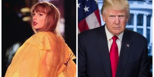 Trump alfineta Taylor Swift em visita dos Eagles à Casa Branca