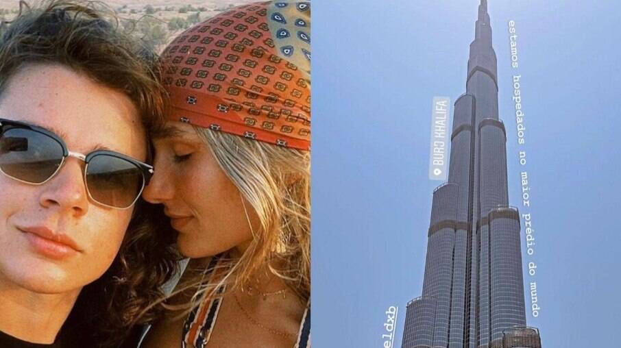 Sasha e João curtem lua de mel em Dubai