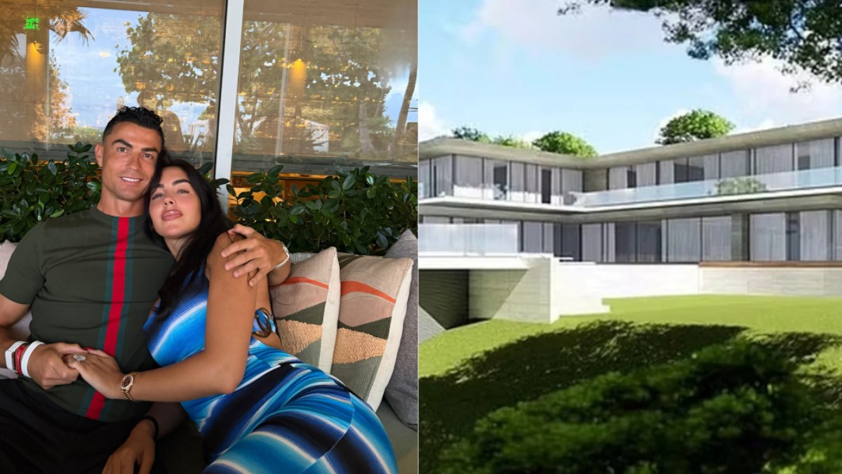 Cristiano Ronaldo e Georgina se casam em mansão de R$ 210,5 milhões.