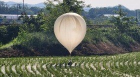 Coreia do Norte lança balões com fezes contra a Coreia do Sul
