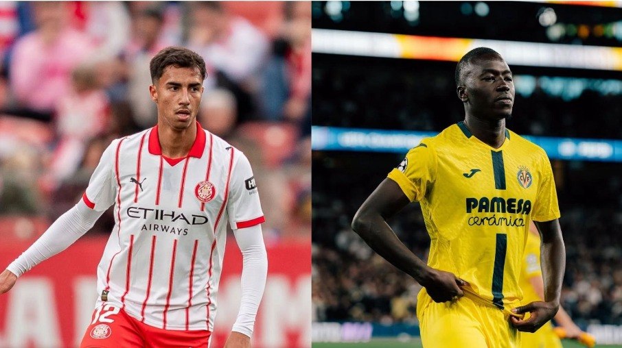 Vitor Reis e Pape Gueye se enfrentam em Girona x Vilarreal