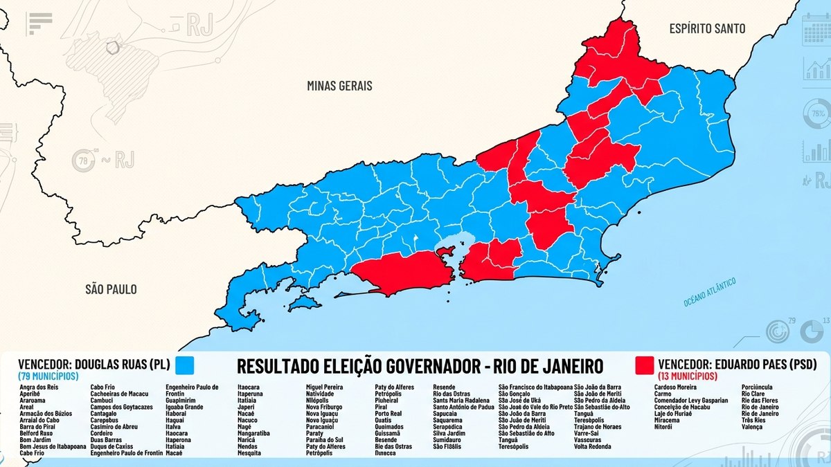 Mapa das eleições do Rio Mapa das eleições do Rio